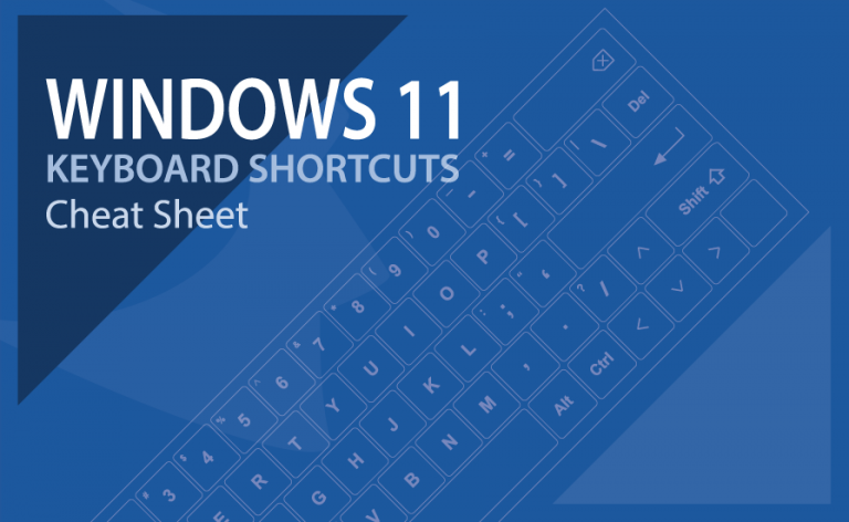 Windows 11 Keyboard Shortcut Cheat Sheet - Braintek